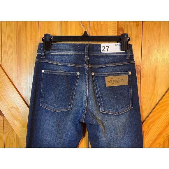 April77 Joey Lady Skinny Jeans Womens 27 Indigo Wash nwt (2022) - Picture 5 of 8
